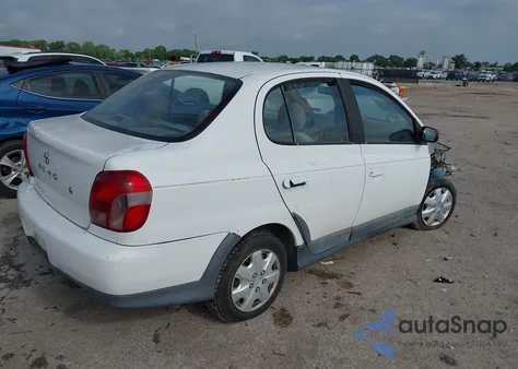2000 Toyota Echo from USA, damaged, VIN JTDBT1233Y0072321